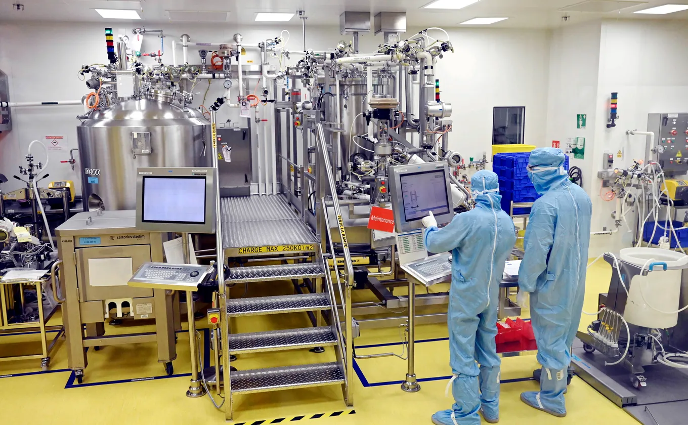 Usine pharmaceutique