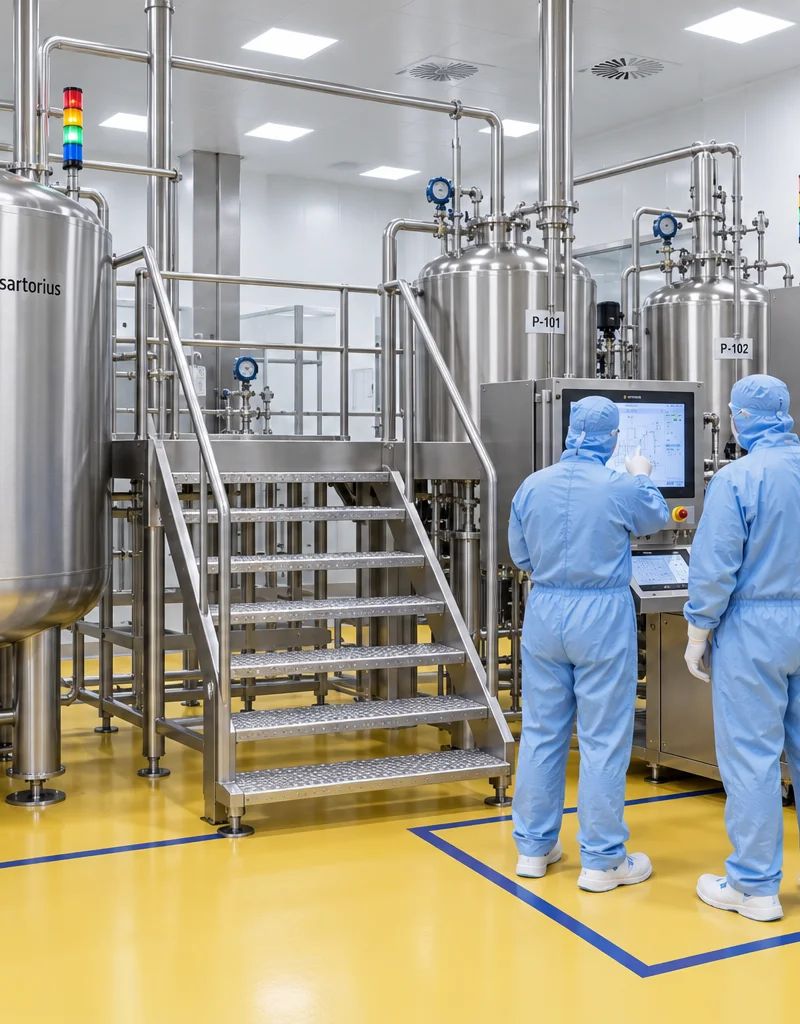 Usine pharmaceutique